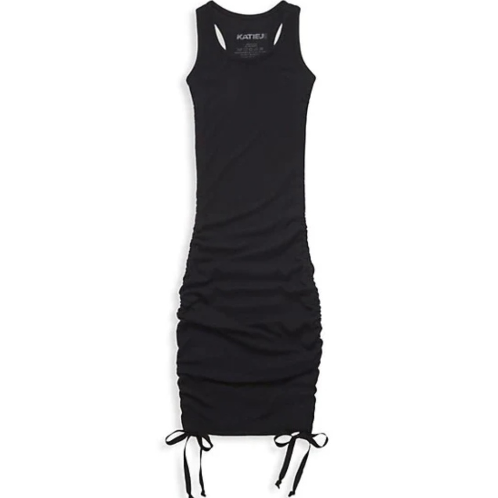 Katie J NYC Livi black tank dress